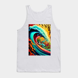 Graffiti Swell Tank Top